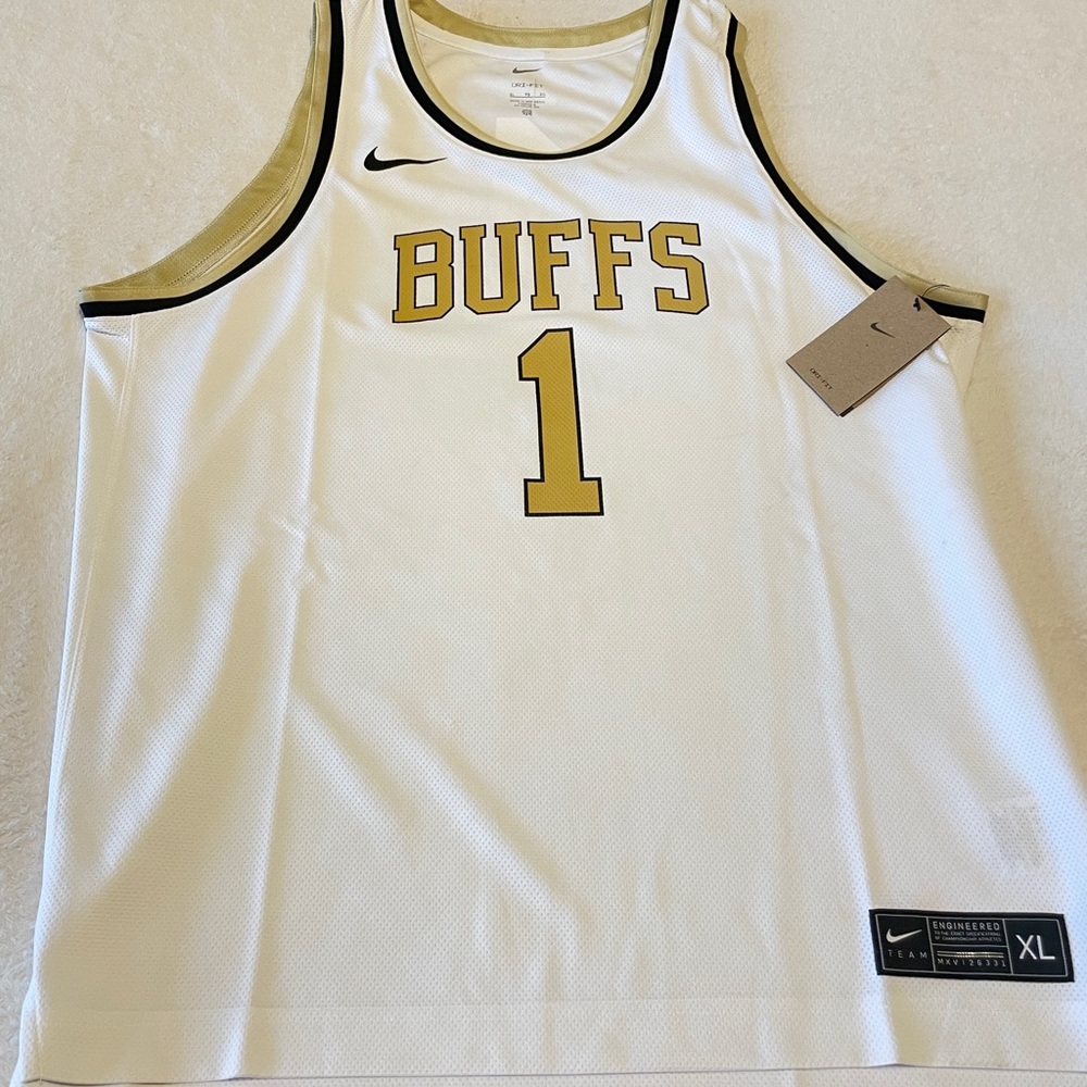 NWT Nike NCAA CUBuffs Basketball Jersey Sz XL